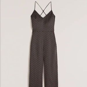 Abercrombie & Fitch Satin Jumpsuit
